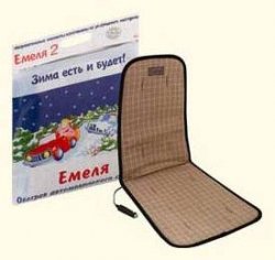 Подогрев сидений Емеля-2 (на одно сидение) без регулятора, накидка
