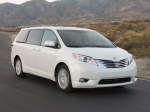 Toyota Sienna 3 поколение, дорест. XL30 (2010 - 2014)