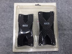 Накладки на педали Sparco