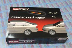 Парктроник ParkMaster 4 датчика 4-FJ-40 (серебро) 18,8мм