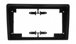9" Переходная рамка для Opel Astra H /Zafira 2004-2011 Черная (Wide Media)