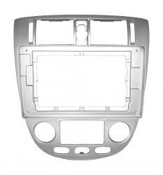 10" Переходная рамка для Chevrolet Lacetti 2004-2013 для авто с климат контролем (Wide Media) Тип4