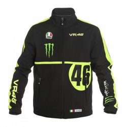 Куртка ветровка "MONSTER ENERGY 46" черная, размер L