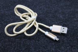 USB кабель (TypeC) для Android ЗОЛОТО