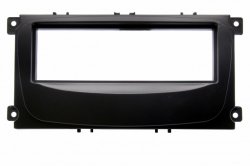 1 din Переходная рамка для Ford Focus 2 (Sony), S-Max 07+, Mondeo 07+, черная 