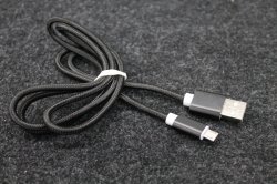 USB кабель (microUSB) для Android ЧЕРНЫЙ
