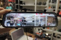 Зеркало с видеорегистратором VIPER Wide Duo + камера заднего вида
