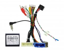 Комплект проводов WM-MT в Mazda 2014+ (основной, USB, CAN, CAM, AMP)