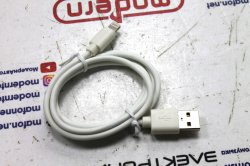 USB кабель для iPhone ACV USB-L1WH 2.4А белый