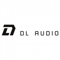 Наклейка DL Audio (тип 1) (32 x 6 см) белая
