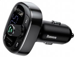 BT-FM-трансмиттер Baseus T-Typed S-09 (CCALL-TM01)