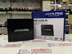 Процессор с усилителем Alpine PXE-640E-EL