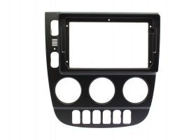 9" Переходная рамка для Mercedes-Benz ML 2003 - 2005 черная (Wide Media)