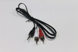 Кабель mini-jack 3.5mm - 2 RCA