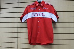 Рубашка красная "TOYOTA", размер XXL