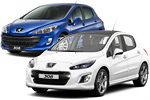 Peugeot 308 1 пок. / Хэтчбек 2007-2015 ксеноновая
