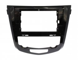 10" Переходная рамка для Nissan Qashqai, X-trail 14+ с климатом (Car Media)