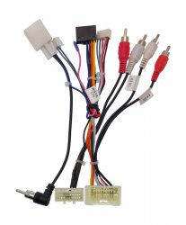 Комплект проводов WM-MT в Toyota 2003 - 2013 (осн, ант, м/руль, RCA-in) Тип3
