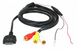 Кабель аудио/видео для iPod (IPOD-3RCA connector)