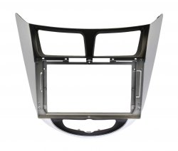9" Переходная рамка для Hyundai Solaris 2010-2016 (Wide Media) 