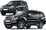 Mitsubishi Pajero 4 пок. 2006-наст. время ксеноновая