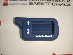 Чехол силиконовый Tomahawk TZ9010, TZ9030 темно-синий
