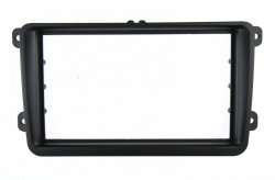2 din Переходная рамка для Volkswagen Golf 5, Touran, Jetta, Passat, B6, Caddy, Tiguan