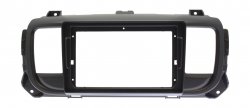 9" Переходная рамка для Citroen Spacetourer, Jumpy 2016+ , Peugeot Traveller (Wide Media)