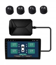 Система контроля давления в шинах Ksize TPMS-02 (4шт, внешние, USB)
