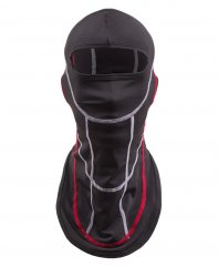 Подшлемник "BALACLAVA SPK" черный с красной полосой