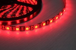 Светодиодная лента 60SMD 5050, красная, 1 м