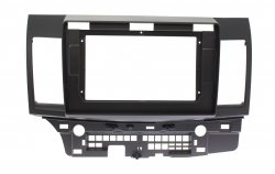 10" Переходная рамка для Mitsubishi Lancer X 2007+ (Wide Media)