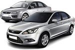 Ford Focus 2 пок. / Седан 2005-2011 галогеновая