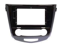 10" Переходная рамка для Nissan Qashqai, X-trail 14+ с кондиционером(Car Media)