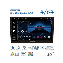 10" универсальная магнитола Onkyo X-QD1200-A-XZ 4/64 QLED
