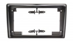 9" Переходная рамка для Opel Astra H /Zafira 2004-2011 Серебро (Wide Media)