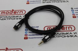 AUX-удлинитель Rexant (mini-jack 3.5mm) длина 1,5 метра (Gold)