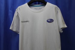 Футболка "SUBARU" белая, х/б, размер L