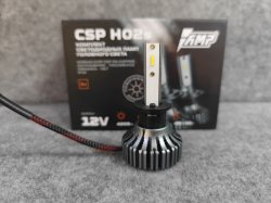 Лампа светодиодная H1 6000K 40W 12V AMP CSP H02S, без кулера (Criolight)