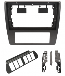 9" Переходная рамка для Audi A4 (B5) 1994-2001 (авто с климат контролем) (Wide Media)