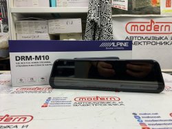 Зеркало с видеорегистратором Alpine DRM-M10 PLUS 4K