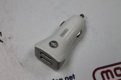 Зарядка от прикуривателя AOLIKE, Aoleaky (два гнезда) USB 2A+1A БЕЛАЯ