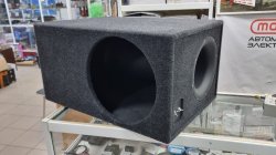 Корпус сабвуфера 15" 125 л ФИ Труба Черная (Skill)