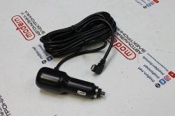 Зарядка от прикуривателя microUSB 2.1A, угловой, длина 3,8 м  (Playme at1u)