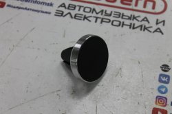Держатель для телефона магнитный Borofone BH8 в решетку (серебро)