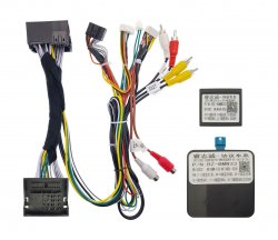 Комплект проводов WM-MT в BMW 1/3/5/X1/X3/X5/X6 CIC (основной, CAN, LVDS/AHD)