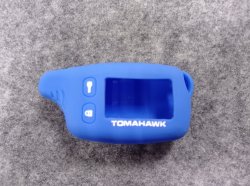Чехол силиконовый Tomahawk TW9010, TW9020 светло-синий