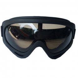 Очки "UV 400" черные, темное стекло