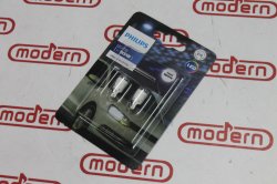 Лампа светодиодная W5W(T10) W2,1x9,5d 6500K 12V 0,6W Philips
