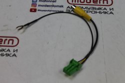 Адаптер для подключения камеры к штатной магнитоле Honda (зеленый разъем)